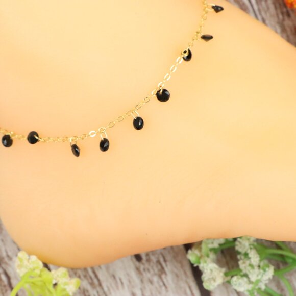 Dainty Anklet for Women – Elegant Everyday Jewelry & Perfect Gift | MLCRC2162 - Picture 5 of 10